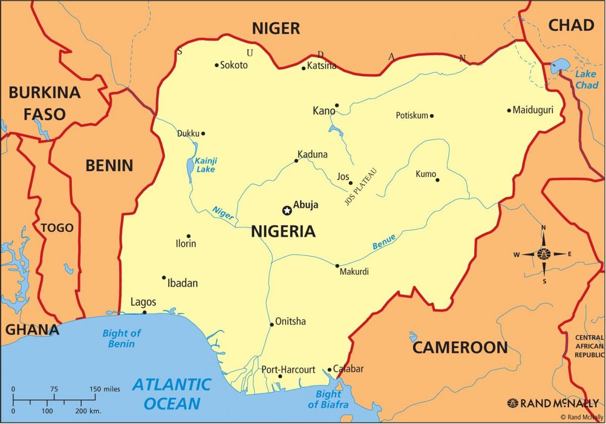 Nijerya haritası