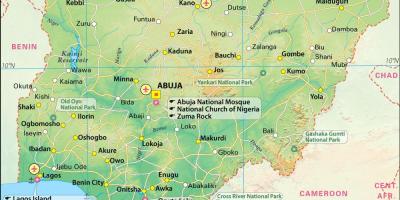 Nijerya haritası resimleri 